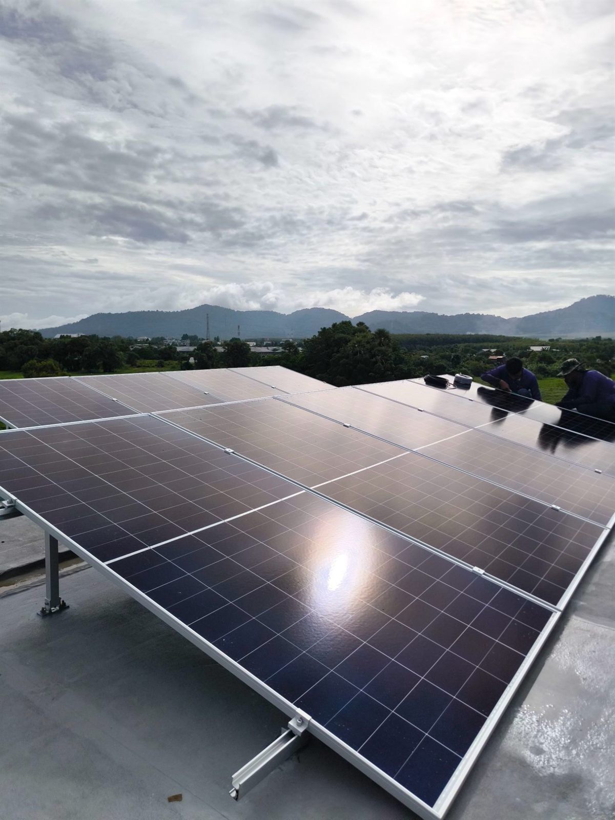 ผลงานติดตั้งโซลาร์เซลล์บ้านพักอาศัย The Residence Prime บ้านดอน ภูเก็ต ระบบ On-Grid 5 kW
